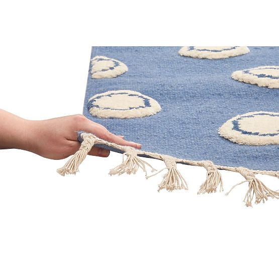 Children's Rug Ring - blue