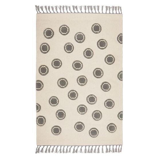 Children's Rug Ring - cream-gray