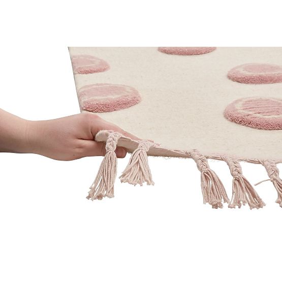 Children's Rug Ring - creamy-pink
