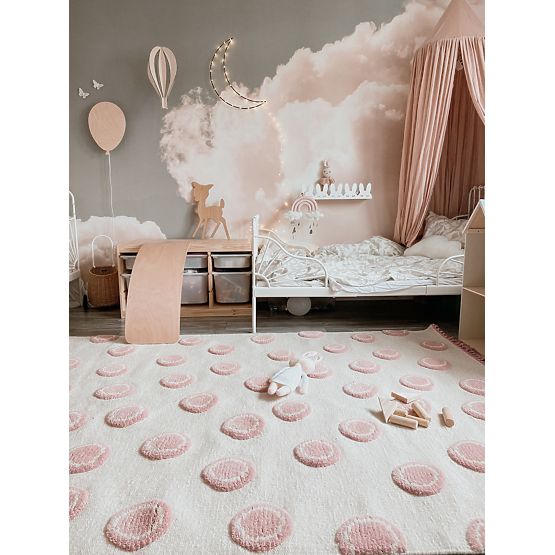 Children's Rug Ring - creamy-pink