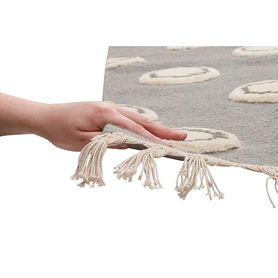 Children's Rug Ring - grey