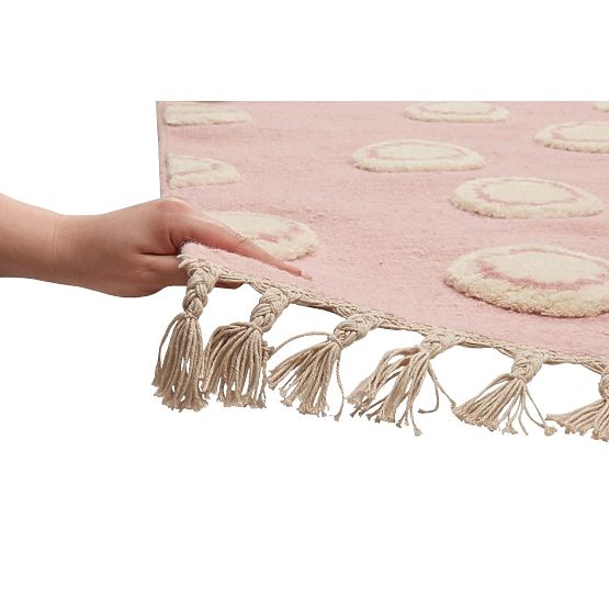 Children's Rug Ring - pink