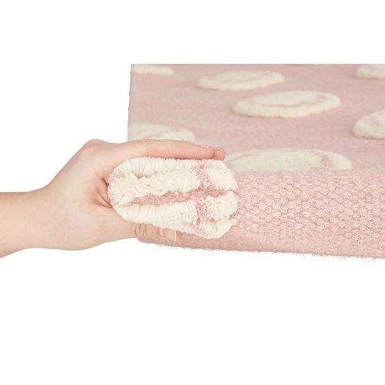 Children's Rug Ring - pink