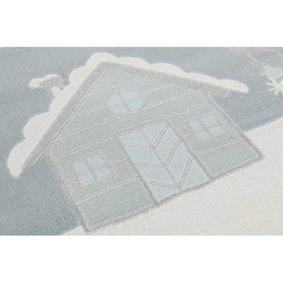 Children's Rug Scandic Home - gray-blue