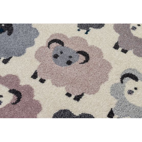 Children's Rug Sheep - cream