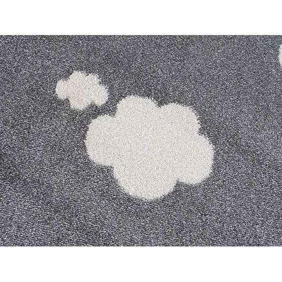 Children's Rug Sky Cloud - grey