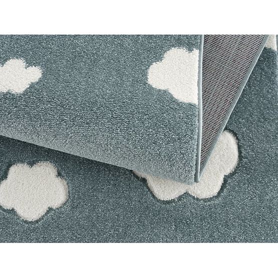 Children's Rug Sky Cloud - mint