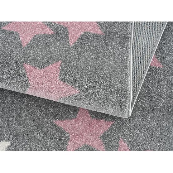 Children's Rug Spring Star - grey
