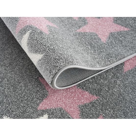 Children's Rug Spring Star - grey