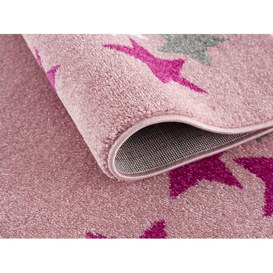 Children's Rug Spring Star - pink