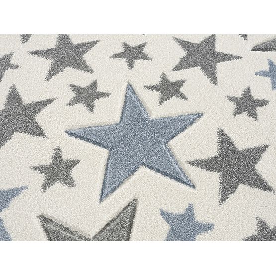 Children's Rug Stella - cream-blue