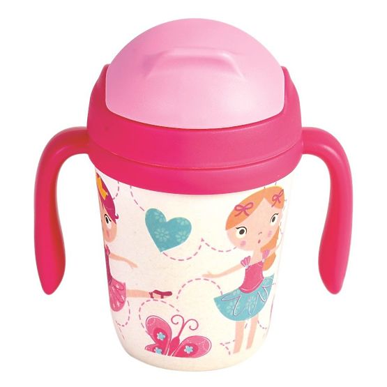 Children mug with straw Danseuse