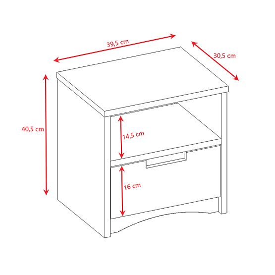 Children night chair Classic - white