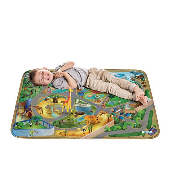 Children playing motorcyclepet Soft Zoo