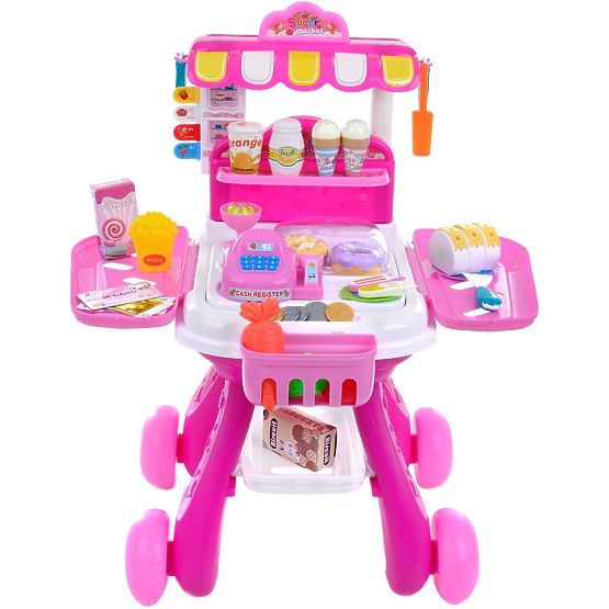 Children playing set Ice cream stand