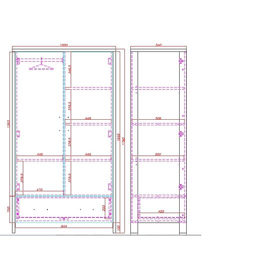 Children room Manhattan - grey