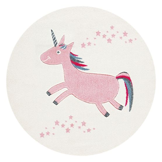 Children round motorcyclepet Unicorn