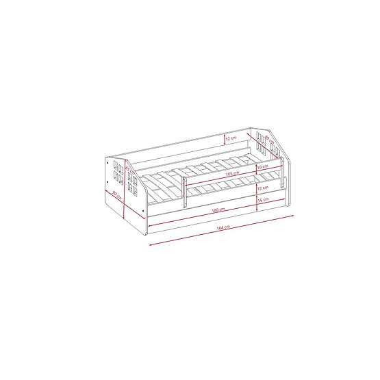 Children's Bed Bibi - White