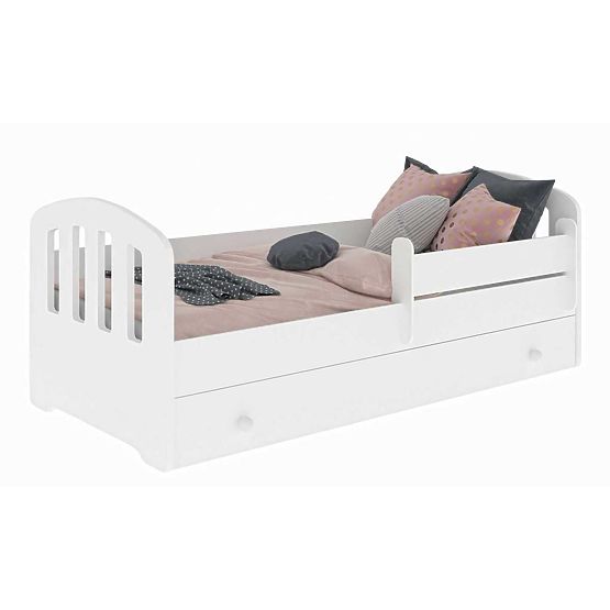 Children's bed FELIX 160x80 cm - white