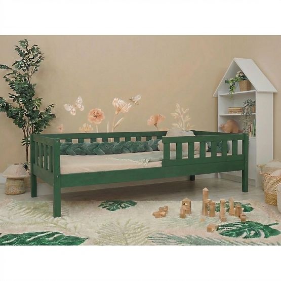 Children's Bed Montessori Ourbaby Meadow Plus - Green