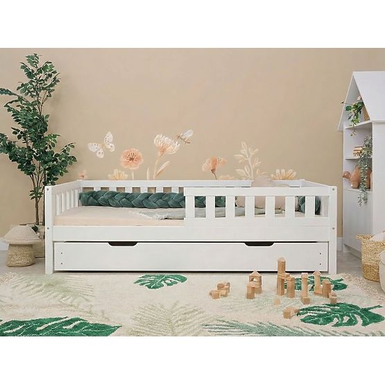 Children's Bed Montessori Ourbaby Meadow Plus - White