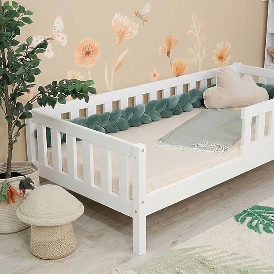 Children's Bed Montessori Ourbaby Meadow Plus - White