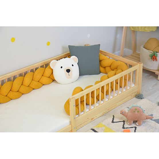 Children's Bed Montessori Woodie Plus - Natural