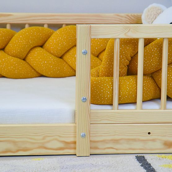 Children's Bed Montessori Woodie Plus - Natural