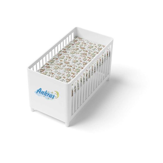 Children's bed sheet - animals in thickets