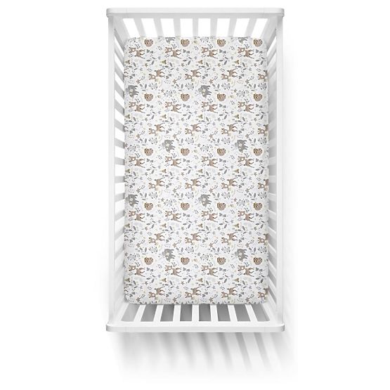 Children's bed sheet - forest animals