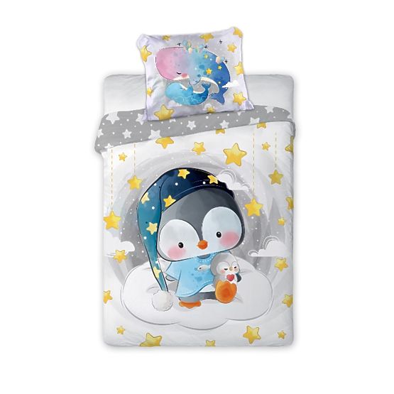 Children's bedding 135x100 + 60x40 cm Penguin