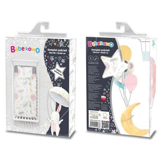 Children's bedding 135x100 cm + 60x40 cm Balloons
