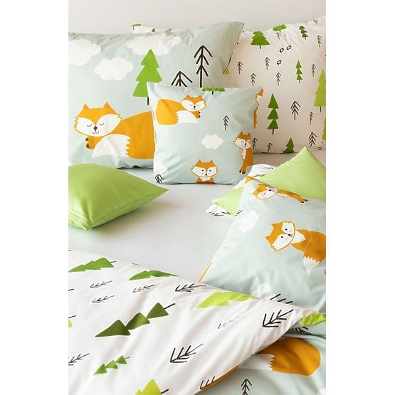 Children's bedding Matějovský 140x200 + 70x90 - Foxes