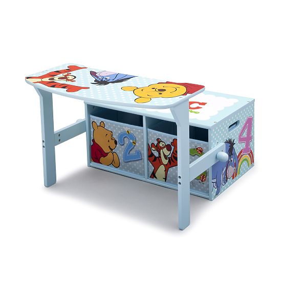 Kids' Bench with Storage Space - Winnie the Pooh
