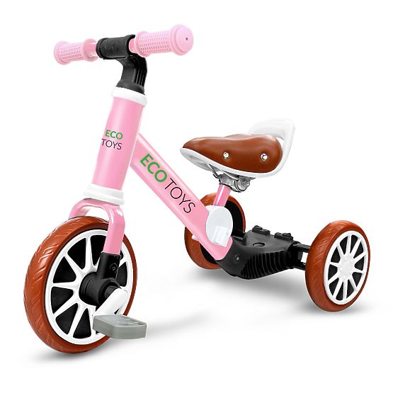 Children's bike Ellie 3in1 - pink