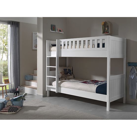 Children's Bunk Bed Lewis - White