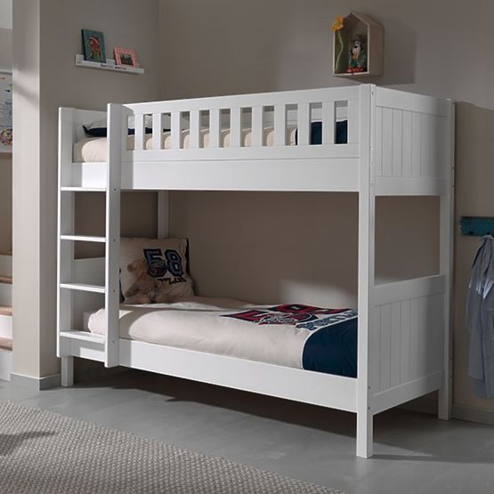 Children's Bunk Bed Lewis - White