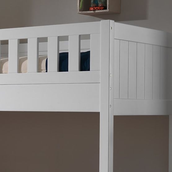 Children's Bunk Bed Lewis - White