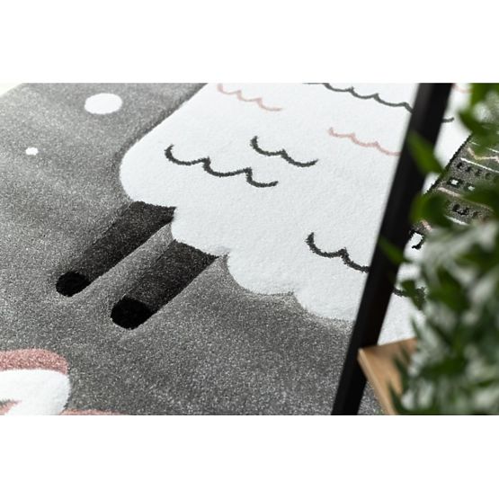 Children's carpet PETIT - Lama - gray