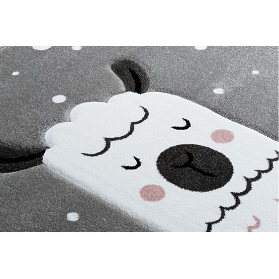 Children's carpet PETIT - Lama - gray