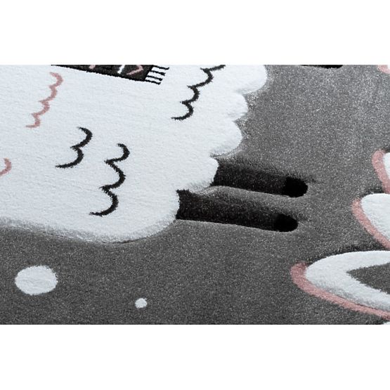 Children's carpet PETIT - Lama - gray