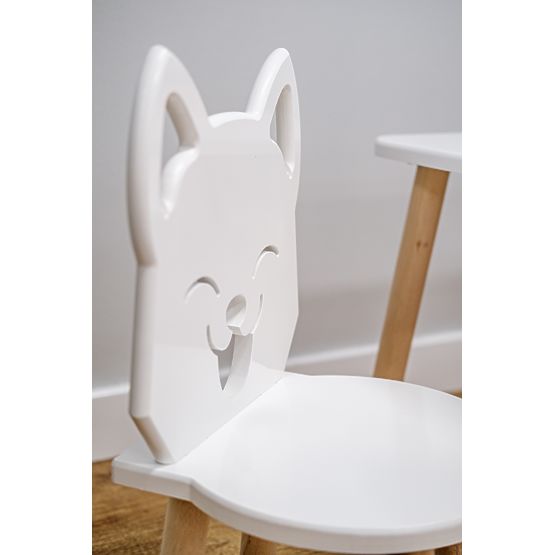 Children's chair - Fox - white