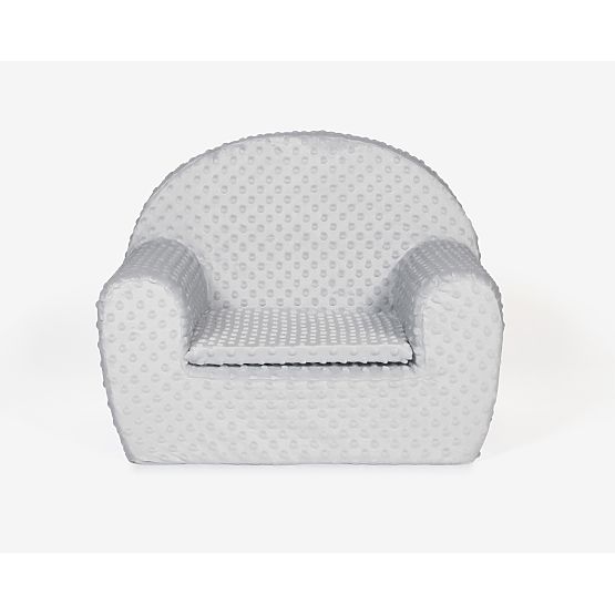 Children's Armchair Minky - Grey