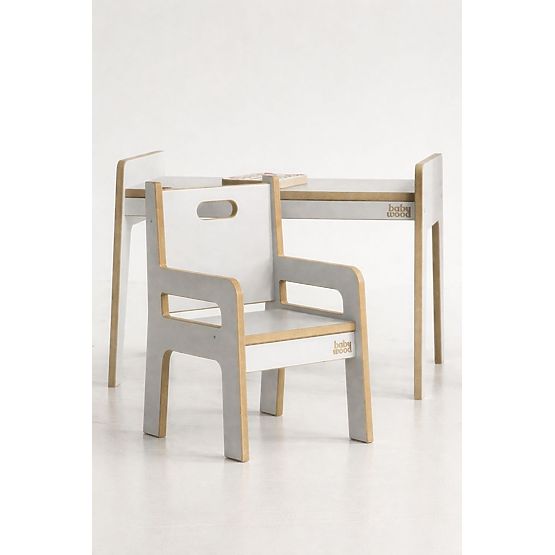 Children's Chair S/M - White