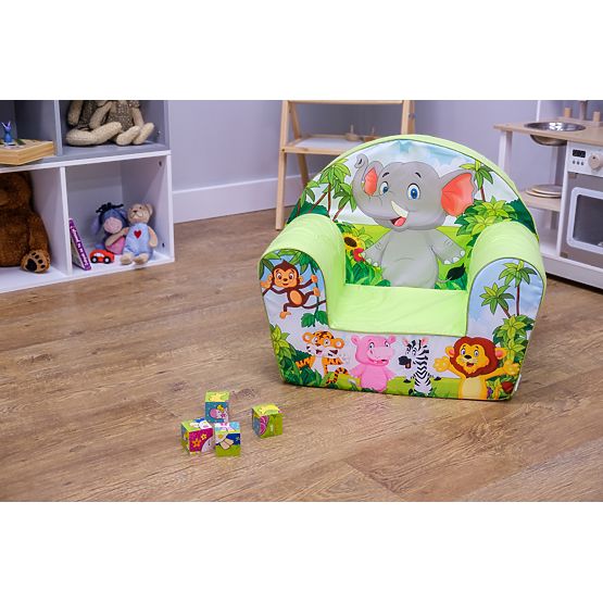 Children's chair Safari - green
