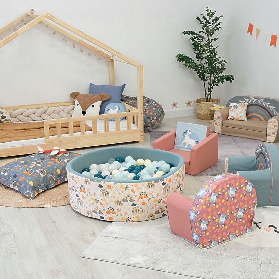 Children's Armchair Unicorn - Pink