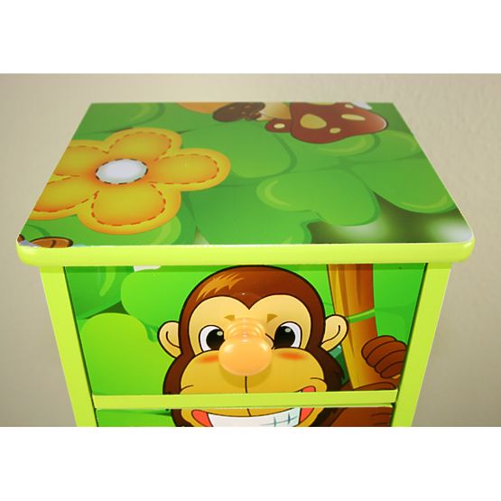 Children's chest of drawers Jungle - 7 drawers