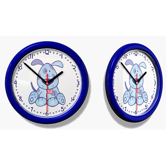 Children's clock plushy dog