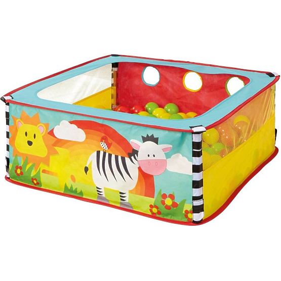 Children's cloth pool with balloons