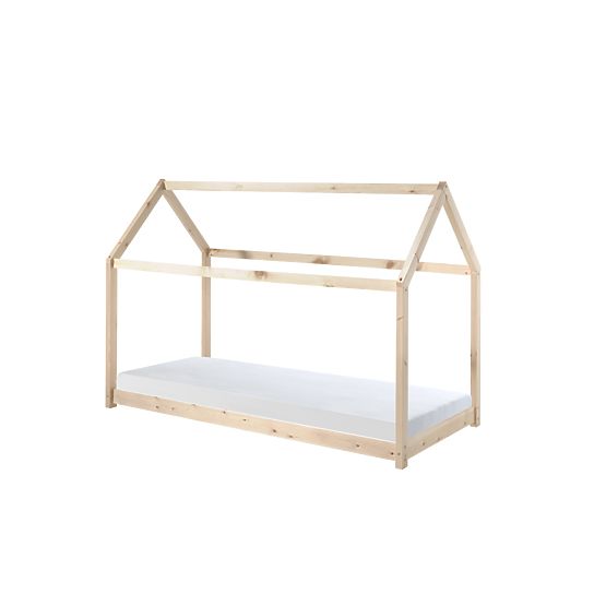 Children's House Bed Cabane - Natural